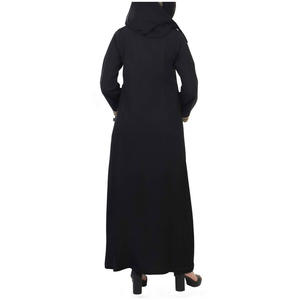 Abaya — robe longue style décontracté à manches longues, grande taille, vêtements musulmans Jilbab pour femmes - Product Image 5