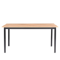 Table à manger en verre au design moderne, double face, pour 2 personnes, poste de travail, bureau de salle à manger