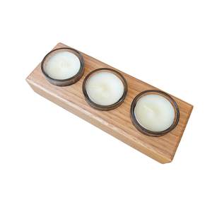 Bougeoir en bois Antique, 1 pièce, pilier de mariage, photophore pour taille personnalisée et prix bon marché - Product Image 1