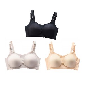 Sujetador de lactancia sin costuras de copa BMAMA, gran oferta, tacto fresco, suave, segunda piel, patrón sólido, ropa de dormir para adolescentes, todos los días, suave - Product Image 1