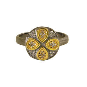 คอลเลกชันล่าสุด18K ชุบทอง925เงินแหวนแต่งงานเพทายธรรมชาติพลอยสีดำโรเดียมเครื่องประดับสำหรับงานเลี้ยง - Product Image 1