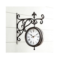 Extérieur/Intérieur Gare horloge murale