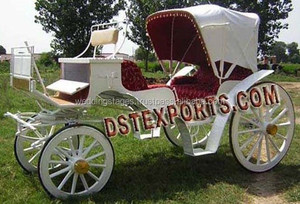 Chariot cendrillon d'entrée de mariage, chariot pour marié et mariée, grande mariée, d'entrée - Product Image 3