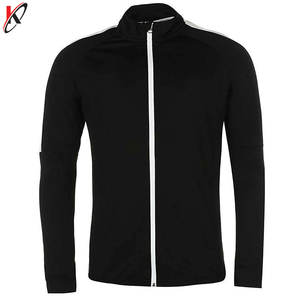 2021 hommes solide motif athlétique Jogging costume à manches longues décontracté pleine fermeture éclair hiver survêtement avec poche grande taille pour la maternité - Product Image 6