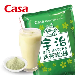 Taiwan Supplier Matcha Green Tea Powder Bubble Tea Drinks for Teatime