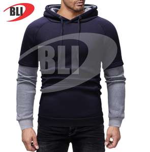 Sweat à capuche surdimensionné uni pour hommes, sweat-shirt d'entraînement quotidien, sweats à capuche 100% coton pour hommes et femmes - Product Image 1