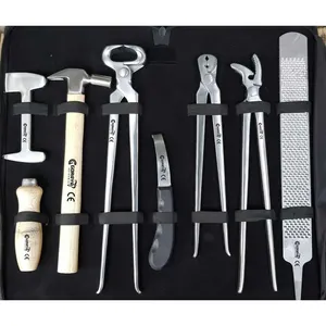 Горячая Распродажа, немецкий инструмент для лошадей GORAYA, набор инструментов для ухода за лошадью, нож для копыт, одобренный CE ISO
