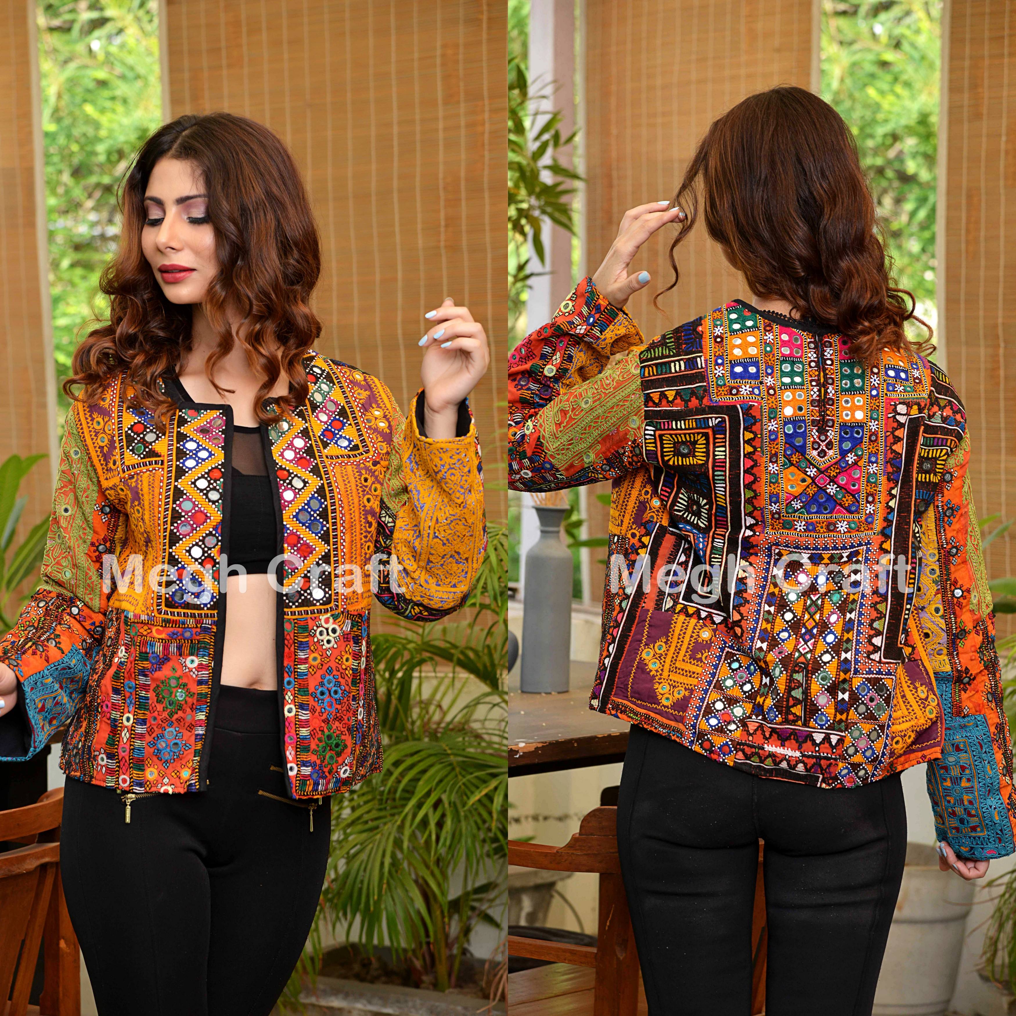 Banjara Embroidery Jackets For Embroidery Banjara Mirror Work