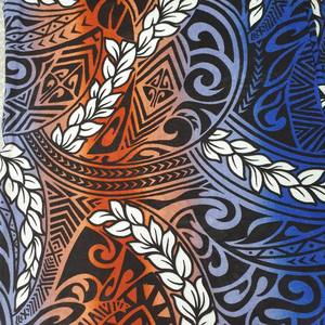 New Polynesian Traditional Tribal Style Print Fashion Fabrics - Product Image 4