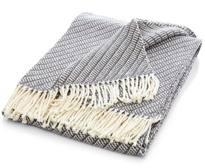 Handwoven Organic Cotton <b>Throw</b> Blanket Wholesale | Geometric Pattern | Moradabad - Product Image 4