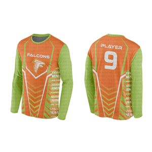 Camiseta de entrenamiento atlético 2025-Camiseta de manga larga al por mayor Capa base sublimada para niños Camiseta de capa base de deportes activos para niños - Product Image 4