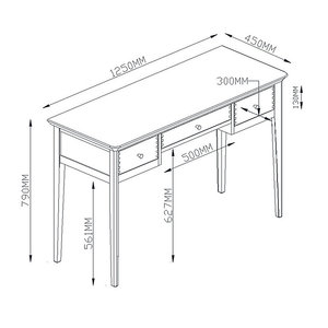 Luxurious Modern Solid Wood Durable Dressing Table for Makeup <b>Bedroom</b> Furniture - Product Image 4