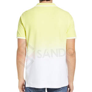 2022 hommes décontracté à manches courtes pour polos de haute qualité Anti-rides solide motif Polo T-Shirt fabriqué au Pakistan - Product Image 3