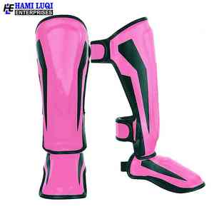 แผ่นรองหน้าแข้งสำหรับฝึกมวยไทยหนังวัวคุณภาพสูงขนาดที่กำหนดเองได้ - Product Image 4