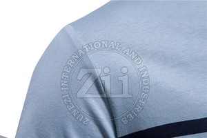 T-shirts pour hommes sur mesure pour l'été Marque privée avec logo personnalisé en polyester/coton à vendre - Product Image 5