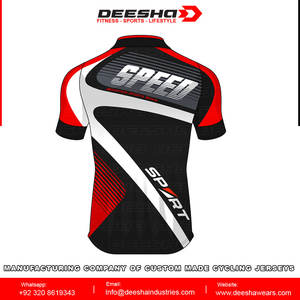 Jersey de ciclismo a prueba de viento por sublimación-Tamaño adulto personalizable con reflejo colorido Opciones de diseño personalizado 100% poliéster - Product Image 5