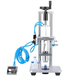 Semi automatic Oral liquid lid sealer vial capping machine, vial crimper, bottle capper