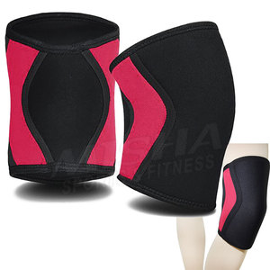 Manchons de genou avec logo personnalisé OEM pour l'haltérophilie Powerlifting Compression souple avec fonction de protection Offre Spéciale la fabrication - Product Image 1