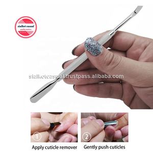Instrumentos de manicura y pedicura Suministros para uñas Empujador de cutículas de doble extremo Empujadores de uñas Herramientas de cuidado personal - Product Image 4