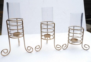 Candelero de cristal hecho a mano de lujo, soporte de diseñador, iluminación atractiva para el hogar, decoración navideña, venta al por mayor, otros tarros de velas - Product Image 2