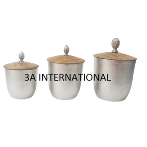 Olla de Servir de Diseño Exclusivo, Accesorios para Catering de Bodas, Vajilla, Platos para Servir Comida, Metal de Aluminio Vintage - Product Image 1