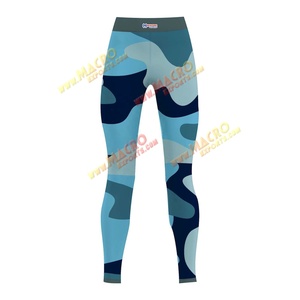 Leggings de sport taille haute personnalisés pour femmes, effet push-up, pantalon de yoga élastique et compressif, sans coutures, en polyester/spandex, protection UV - Product Image 4