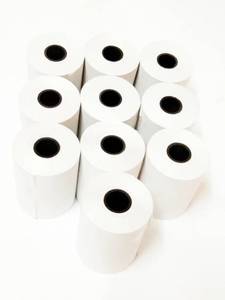 เครื่องเก็บเงินเทอร์มอลขนาด57มม. x 47มม. เครื่องเก็บเงินธนบัตรแบบม้วนจัมโบ้เครื่องเก็บเงิน POS ราคาสมเหตุสมผล80x80 80x80mm - Product Image 2