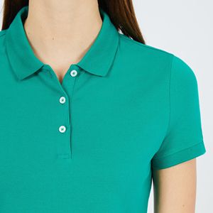 Camiseta Polo Personalizada para Mujer, Camiseta Ajustada, Transpirable e Informal con Etiqueta Privada, Estampado de Logotipo Personalizado A LA Moda - Product Image 6