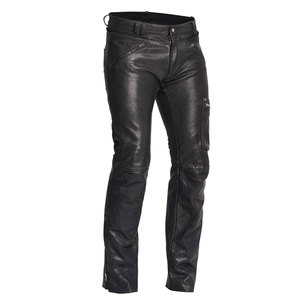 Pantalon pour homme en cuir véritable de couleur unie Formula1 Industries FI-6404, respirant, imperméable, séchage rapide, taille élastique, poids moyen - Product Image 4
