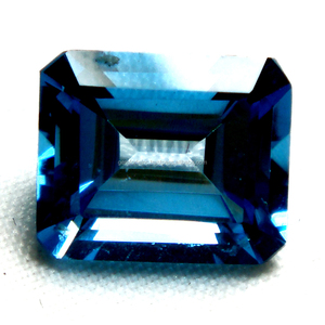 Piedra de Topacio Azul de Londres certificada, forma redonda de 5 MM, tamaño calibrado, piedra de nacimiento de Diciembre certificada, fabricación de joyas, Topacio azul - Product Image 5