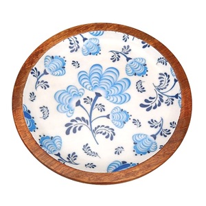 Plato moderno, vajilla de lujo para fiesta de boda, plato de servidor de frutas, cuenco para servir cocina, cuenco decorativo hecho a mano para servir alimentos - Product Image 1