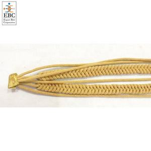 Agujetas de Alambre Plateado EBC para Uniformes de Servicio, Cordón para Ceremonias y Eventos con Puntas Doradas, África, Bolivia, Chile - Product Image 3