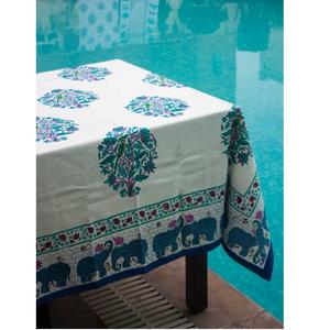 Factory Direct High Quality 100% <b>Organic</b> Cotton Linen Party Wedding Home Kitchen Banquet Tablecloth Rectangular GOTS Certified - Product Image 4