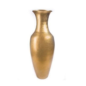 Vase à fleurs en métal de qualité supérieure, fait à la main, vase à fleurs de designer en gros, vase à fleurs en métal classique et élégant en gros - Product Image 3