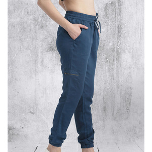 Venta al por mayor nuevo diseño de las mujeres de lana Jogger Pantalones de alta calidad de algodón en blanco Jogger Pantalones - Product Image 2