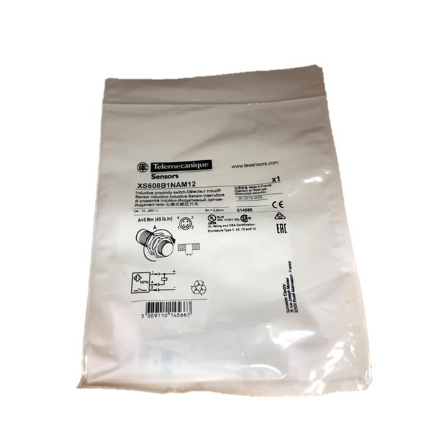 100% Original Made in France XS608B1NAM12 62mm 12 to 48 V DC 3-wire CSA/ Certified Schneider Inductive Proximity Sensor