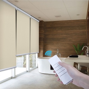 Stores roulants en tissu solaire, 1 pièce, traitement de fenêtre, prêt à installer pour bureau et hôtel - Product Image 6