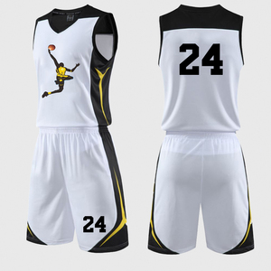 Ensemble de maillots de basket-ball d'équipe, vert et blanc, impression sublimée, évacuation de l'humidité, unisexe, coupe athlétique pour adultes, col en V, sans manches - Product Image 4