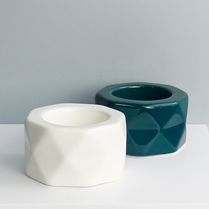 Portavelas de luz de té con alfombrilla de cerámica cilíndrica de alta calidad para decoración de boda en casa, candelabros de Metal con muy bajo precio de descuento - Product Image 3