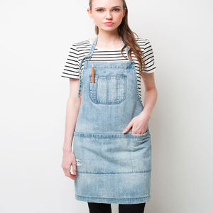 Delantales de cocina y barbacoa duraderos personalizados para hombres y mujeres uso diario delantal OEM fabricante y proveedor - Product Image 2