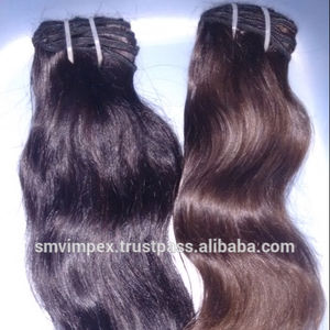 Cabello Humano Virgen Indio Remy 100% Sin Procesar, Cabello Crudo de Calidad para Tejido Cabello Natural 100% Sin Procesar de la India para Tejer - Product Image 3