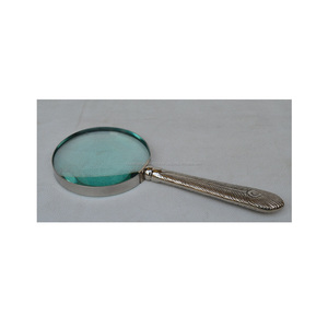 Meilleure arrivée toute vente en laiton poignée de finition antique loupe nautique métal facile à transporter loupe de poche en laiton - Product Image 2
