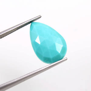 Pierres précieuses naturelles de couleur Rose Turquoise, Rose polarisée en vrac, taille 25x18mm pour la fabrication de bijoux, vente en gros, livraison gratuite - Product Image 1