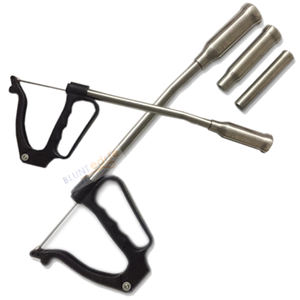 Vente en gros de pistolets à tête solide Pistolet à tête en plastique Applicateur de bolus en métal pour le dosage de bolus plus gros pour animaux de grande taille - Product Image 4