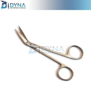 Iris Scissors angled surgical Dental surgery Gum Piercing shears 12 cm - Product Image 2