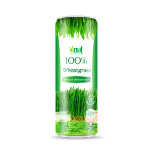 Boisson saine en conserve de 320 ml, jus de blé, fabricant de boissons OEM ODM, étiquette privée - Product Image 1