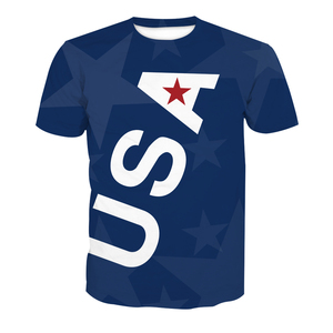 T-shirts imprimés par sublimation intégrale pour hommes, en tissu polyester personnalisé, idéaux pour les promotions et la promotion de la marque - Product Image 3