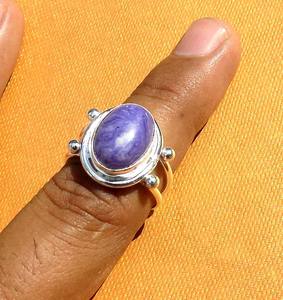 2024 moda turquesa anillo de piedras preciosas ajustable chapado en rodio plata esterlina boda fiesta - Product Image 4