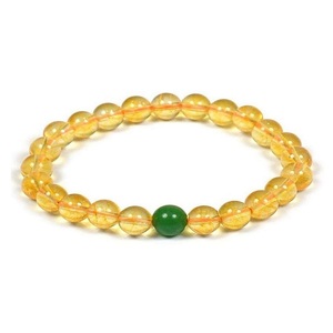 Bracelet en pierre de Citrine naturelle, vente en gros de perles en Agate de clavicule - Product Image 2