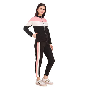 วอร์มแฟชั่นมีซิปสำหรับผู้หญิง,เสื้อวอร์มลำลองพิมพ์โลโก้ตามสั่ง - Product Image 2